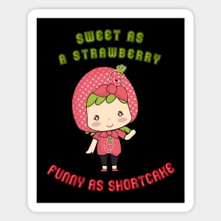 Strawberry Shortcake Sweet Girl Magnet
